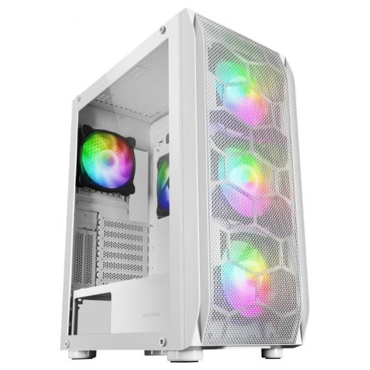 Mars Gaming MC-KX ARGB Vetro temperato USB 3.0 Bianco