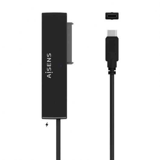 Adaptateur Aisens pour disques durs SATA 2,5"/3,5" vers USB-C 3.0 avec alimentation