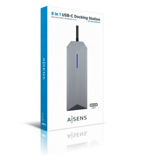 Aisens Docking USB-C 3.2 Multiport Grau