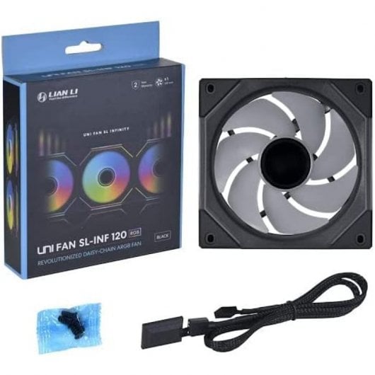 Lian-Li Uni SL 120 Infinity ARGB PWM Ventilador Suplementario 120mm