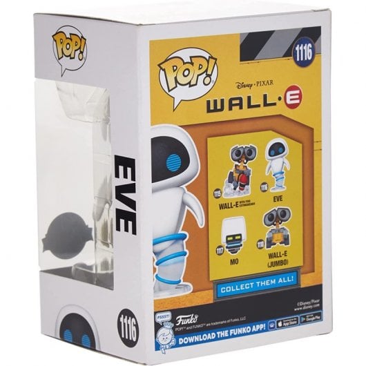 Esclusiva Funko Pop Disney Pixar Wall-E Eve