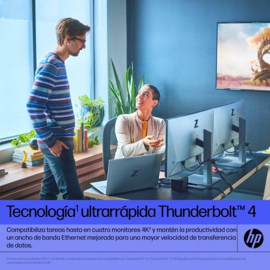 HP Thunderbolt Dock G4 Dock Station Thunderbolt 4 120W a USB 3.0/HDMI/RJ45/DisplayPort