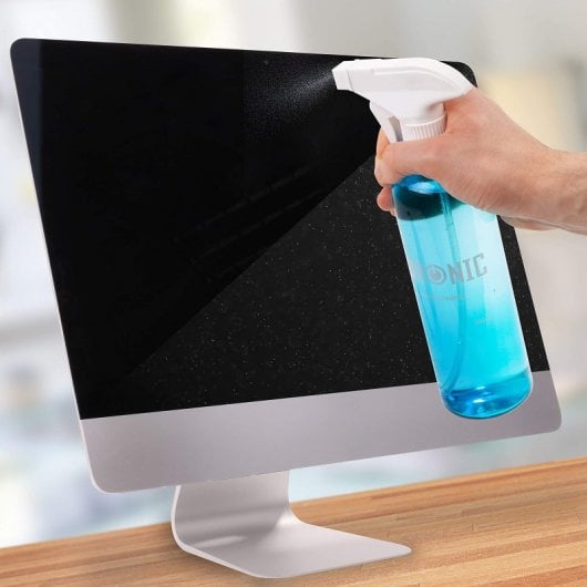 Duronic SCK103 Spray Limpiador de Pantallas 500ml + Paño de Microfibra