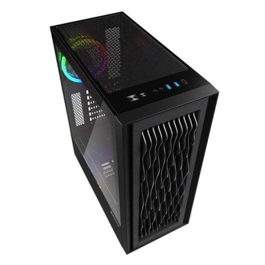 Sharkoon RGB Wave Vetro temperato USB 3.0 Nero