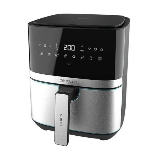 Cecotec Cecofry Full Inox 5500 Pro Freidora Dietética sin Aceite 5.5L Acero Inoxidable