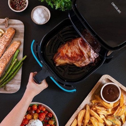 Cecotec Cecofry Full Inox 5500 Pro Freidora Dietética sin Aceite 5.5L Acero Inoxidable