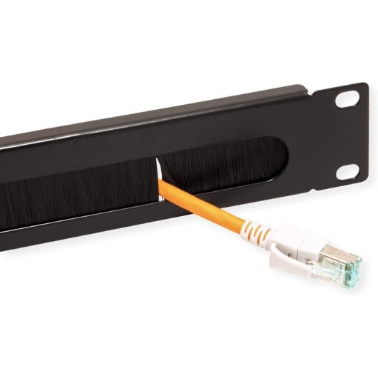 Value Pasacables para Armario Rack 19" con Cepillo 1U
