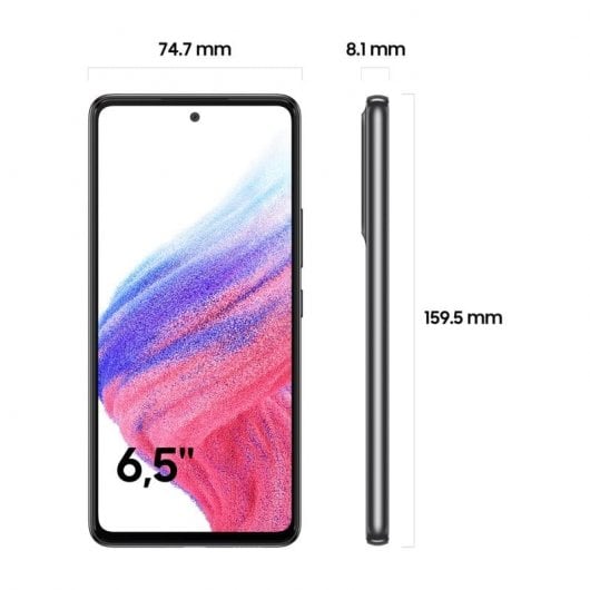 Samsung Galaxy A53 5G 6/128GB Negro Libre Versión Importada EU