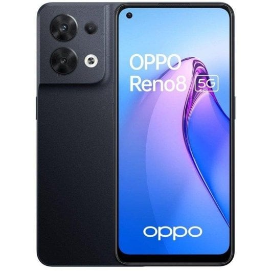 OPPO Reno8 5G 8GB 256GB 6.43" Noir