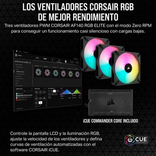 Corsair iCUE H170i ELITE LCD XT Kit de Refrigeração Líquida 420mm Preto