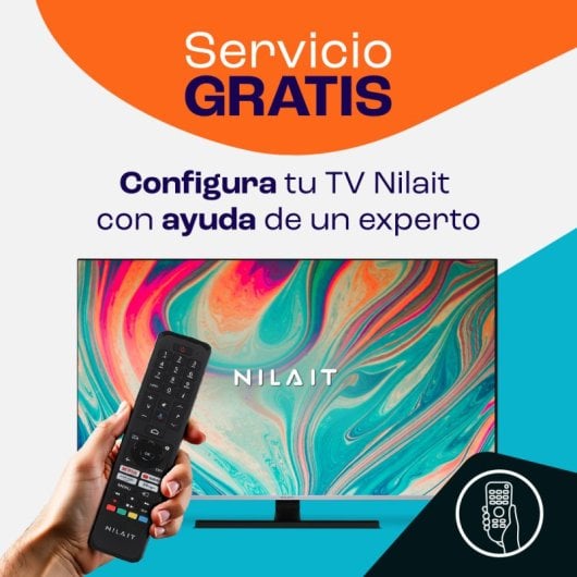 Smart TV Nilait Prisma NI-50UB7001S 50" LED UHD 4K HDR10