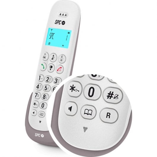 SPC Art 7310BS Teléfono Inalámbrico Blanco