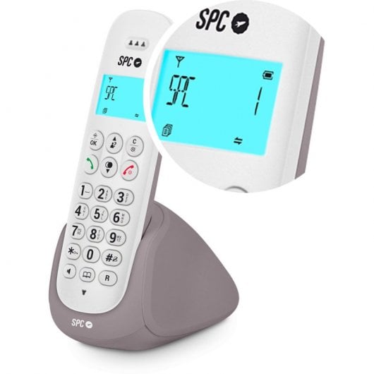 SPC Art 7310BS Teléfono Inalámbrico Blanco