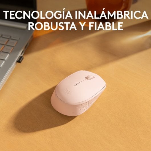 Logitech M171 Mouse RF Wireless Ottico Rosa