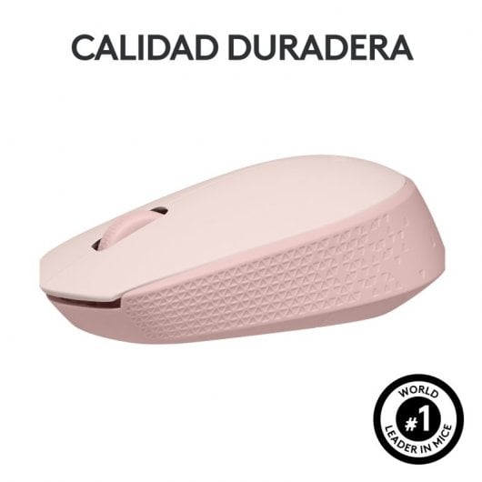 Logitech M171 Mouse RF Wireless Ottico Rosa