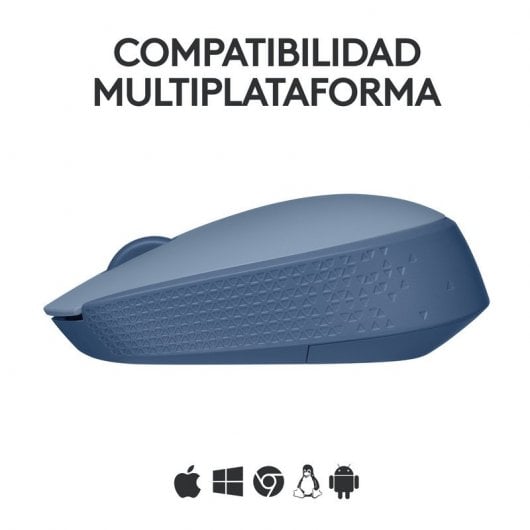 Logitech M171 mouse Ambidestro RF Wireless Ottico Grigio