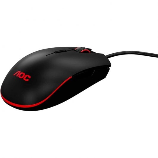 AOC GM500 mouse Ambidestro Ottico 5000 DPI