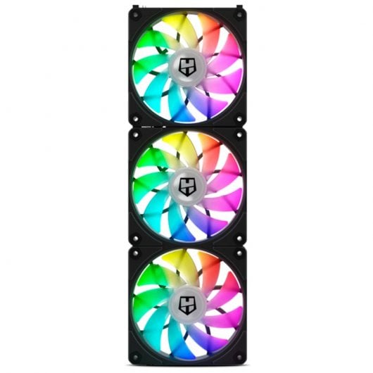 Nox Hummer Easy Link ARGB Kit de 3 Ventoinhas 120mm Pretas