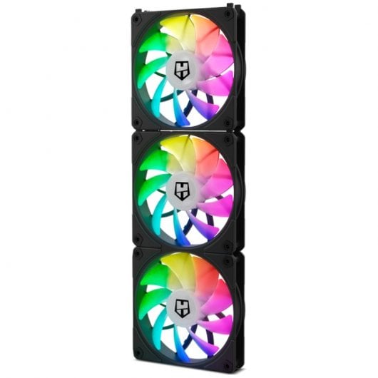 Nox Hummer Easy Link ARGB Kit de 3 Ventoinhas 120mm Pretas