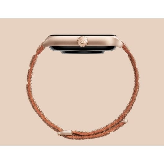 Amazfit GTS 4 Bluetooth GPS 43mm AMOLED Braun Einheitsgröße Wasserfest 5ATM SpO2 Puls Schlaf