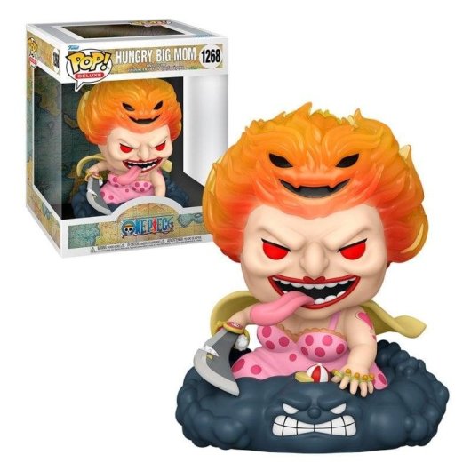 Figurine Funko Pop Deluxe One Piece Big Mom Hambrienta vinyle 15 cm multicolore