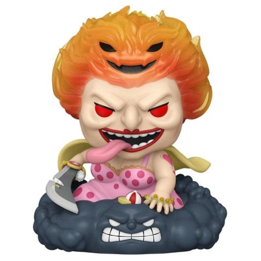 Figurine Funko Pop Deluxe One Piece Big Mom Hambrienta vinyle 15 cm multicolore