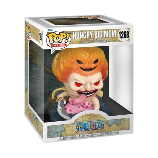 Figurine Funko Pop Deluxe One Piece Big Mom Hambrienta vinyle 15 cm multicolore