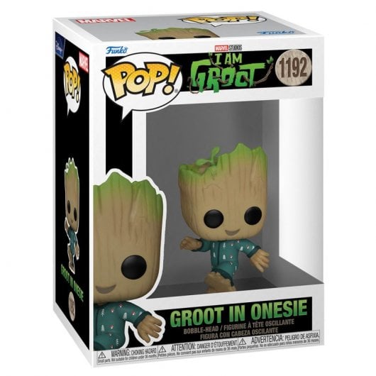 Funko Pop Marvel Guardians of the Galaxy Groot im Pyjama