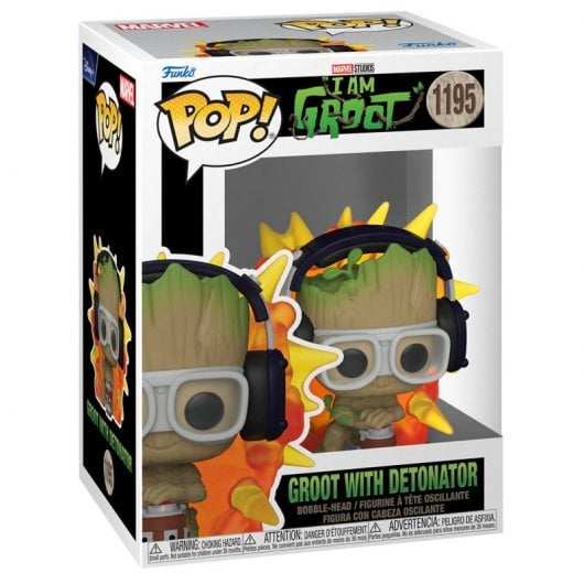 Funko Pop Marvel Guardians of the Galaxy Groot mit Detonator
