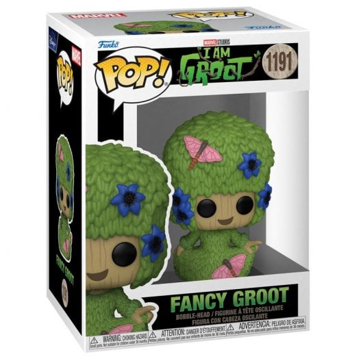 Funko Pop Marvel Guardians of the Galaxy Fancy Groot Marie Hair