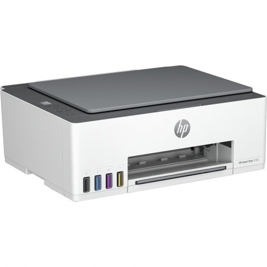 HP Smart Tank Stampante multifunzione 5105, Colore, Stampante per Abitazioni e piccoli uffici, Stampa, copia, scansione, wireless, Serbatoio stampante (tank) per grandi volumi di documenti, stampa da smartphone o tablet, Scansione su PDF