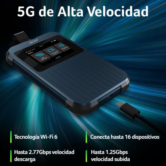 Acer Connect ENDURO M3 5G Router Móvel Wi-Fi