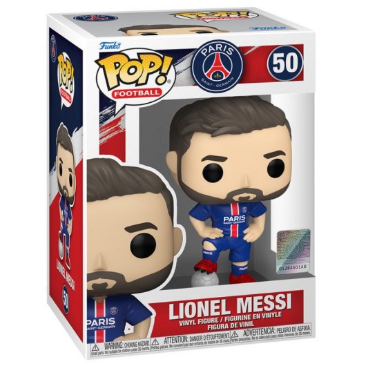 Funko Pop Esportes Futebol Paris Saint-Germain F.C. Lionel Messi
