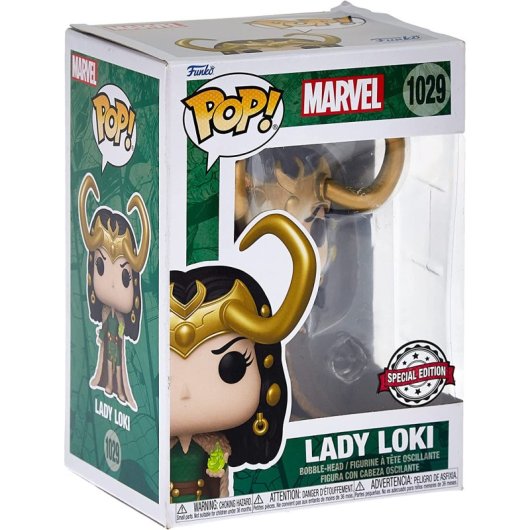Esclusiva Funko Pop Marvel Loki serie Lady Loki