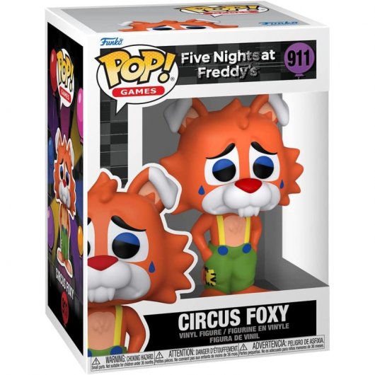 Funko Pop Games Five Nights At Freddy's Circus Foxy