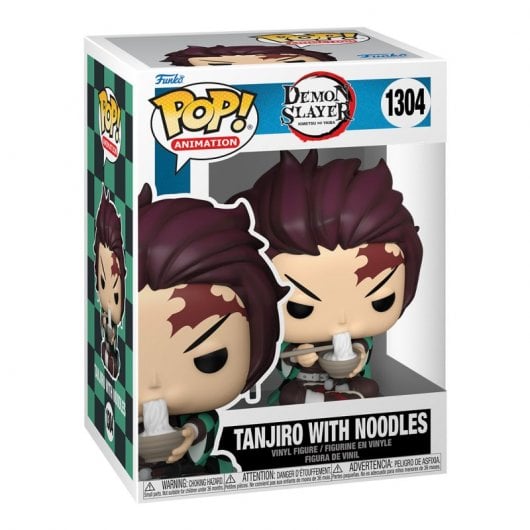 Funko Pop Kimetsu No Yaiba Demon Slayer Tanjiro com Macarrão