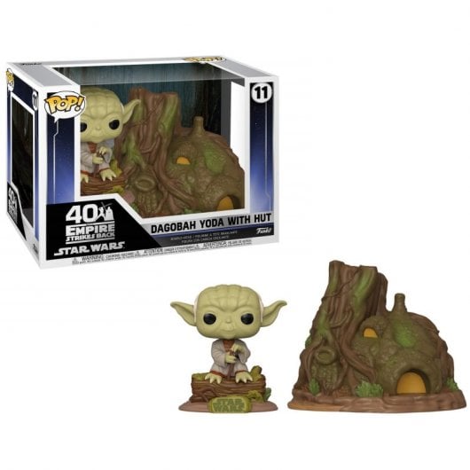 Funko Pop Deluxe Star Wars 40th Anniversary Das Imperium schlägt zurück Yoda's Cabin