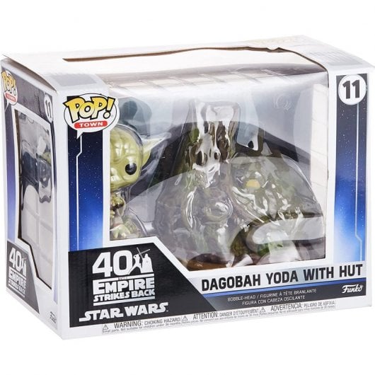 Funko Pop Deluxe Star Wars 40th Anniversary Das Imperium schlägt zurück Yoda's Cabin