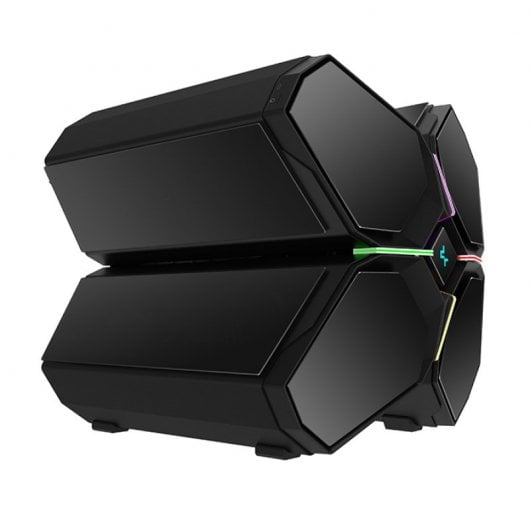 DeepCool QUADSTELLAR INFINITY Cristal Templado USB-C RGB Negra