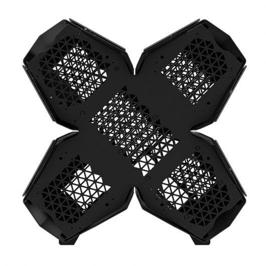 DeepCool QUADSTELLAR INFINITY Cristal Templado USB-C RGB Negra