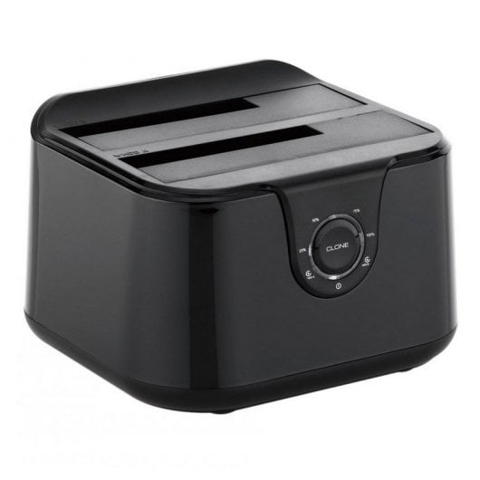 Conceptronic DONN12B Docking Station 2.5"/3.5" SATA USB 3.2 Gen1 de Doble Bahía