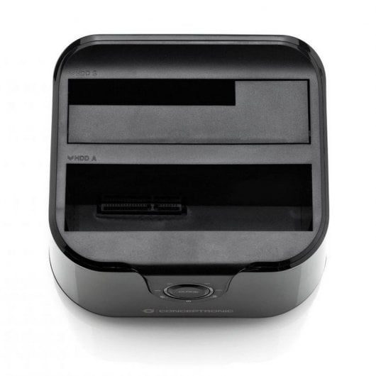 Conceptronic DONN12B Docking Station 2.5"/3.5" SATA USB 3.2 Gen1 de Doble Bahía