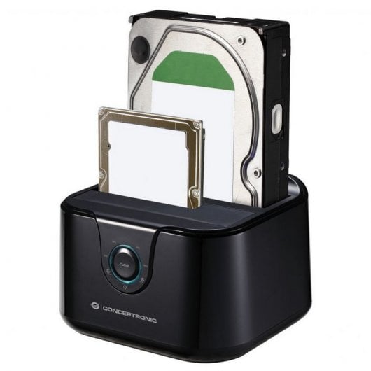 Conceptronic DONN12B Docking Station 2.5"/3.5" SATA USB 3.2 Gen1 de Doble Bahía