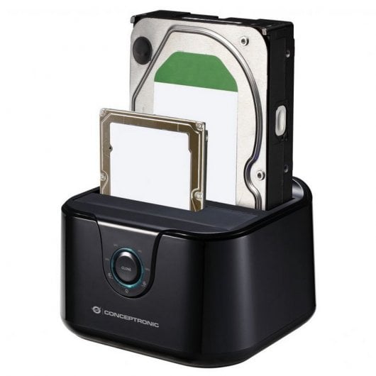 Docking station Conceptronic DONN12B 2,5"/3,5" SATA USB 3.2 Gen1 doppio alloggiamento