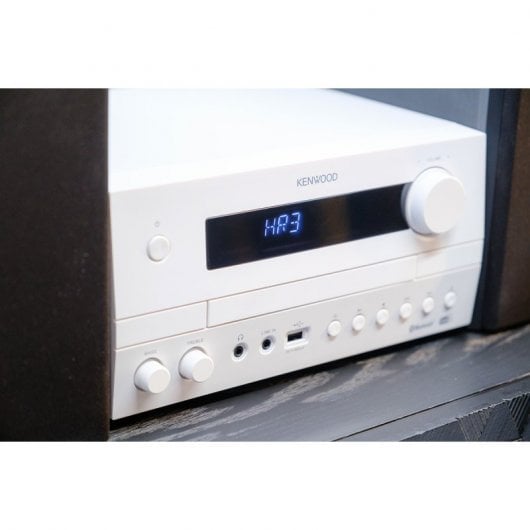 Kenwood M-822DAB Micro chaîne HiFi Bluetooth avec CD/USB/DAB+ Blanc