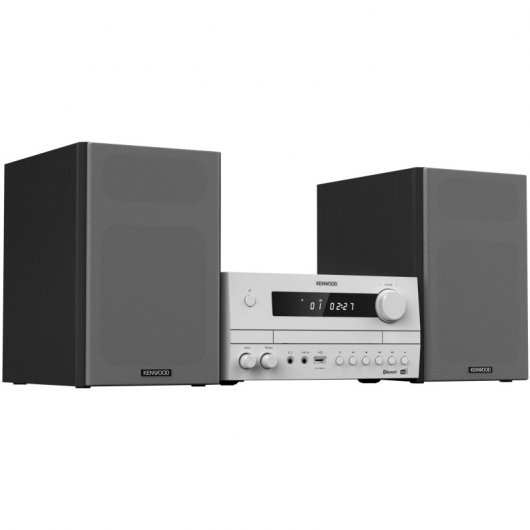 Kenwood M-822DAB Micro chaîne HiFi Bluetooth avec CD/USB/DAB+ Blanc