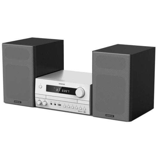 Kenwood M-822DAB Micro chaîne HiFi Bluetooth avec CD/USB/DAB+ Blanc