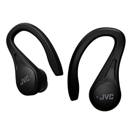 Écouteurs de sport sans fil noirs JVC HA-EC25T