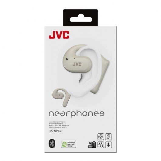 JVC HA-NP35T Auriculares Deportivos Inalámbricos Blancos