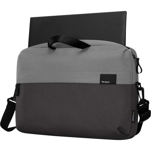 Targus Sagano EcoSmart Aktentasche in Grau/Schwarz für Laptops bis 14 Zoll